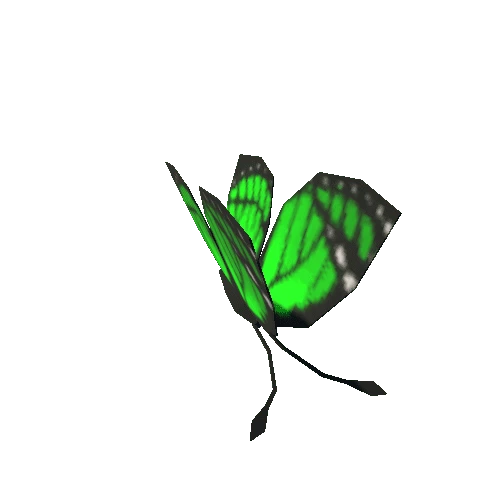 Personage_Butterfly_green