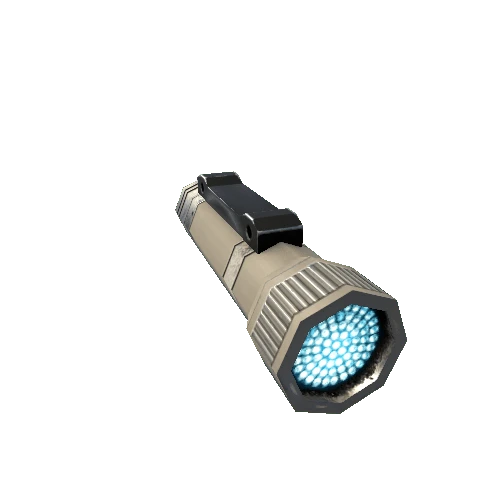 ScifiRifleFlashlightBeige