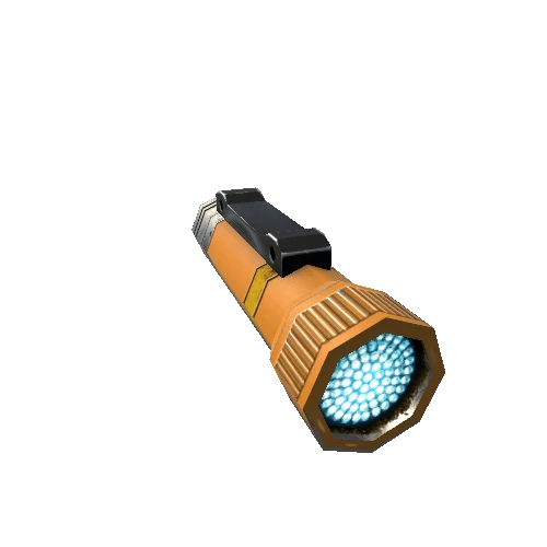 ScifiRifleFlashlightYellow