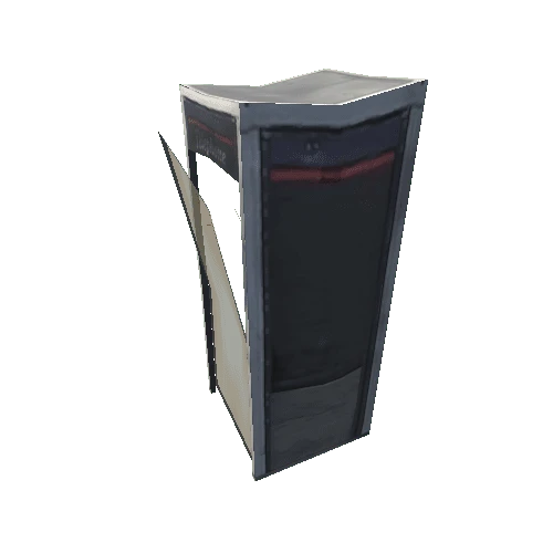 Model_PhoneBooth_Wrecked