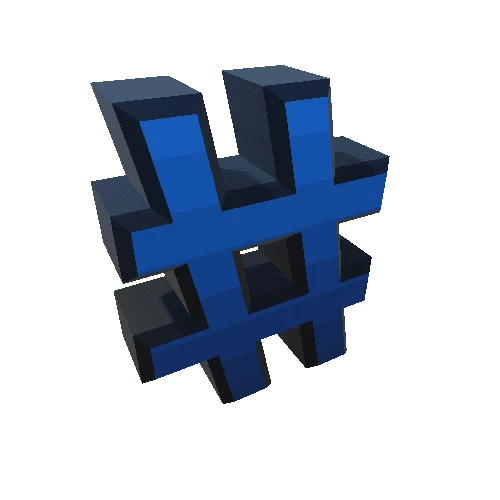 035.Blocky.Symbol.Number